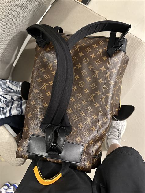 LOUIS VUITTON PVC Monogram Christopher Backpack GM 